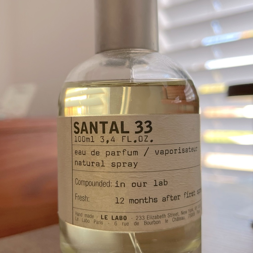 Le Labo Santal 33 eau de parfum